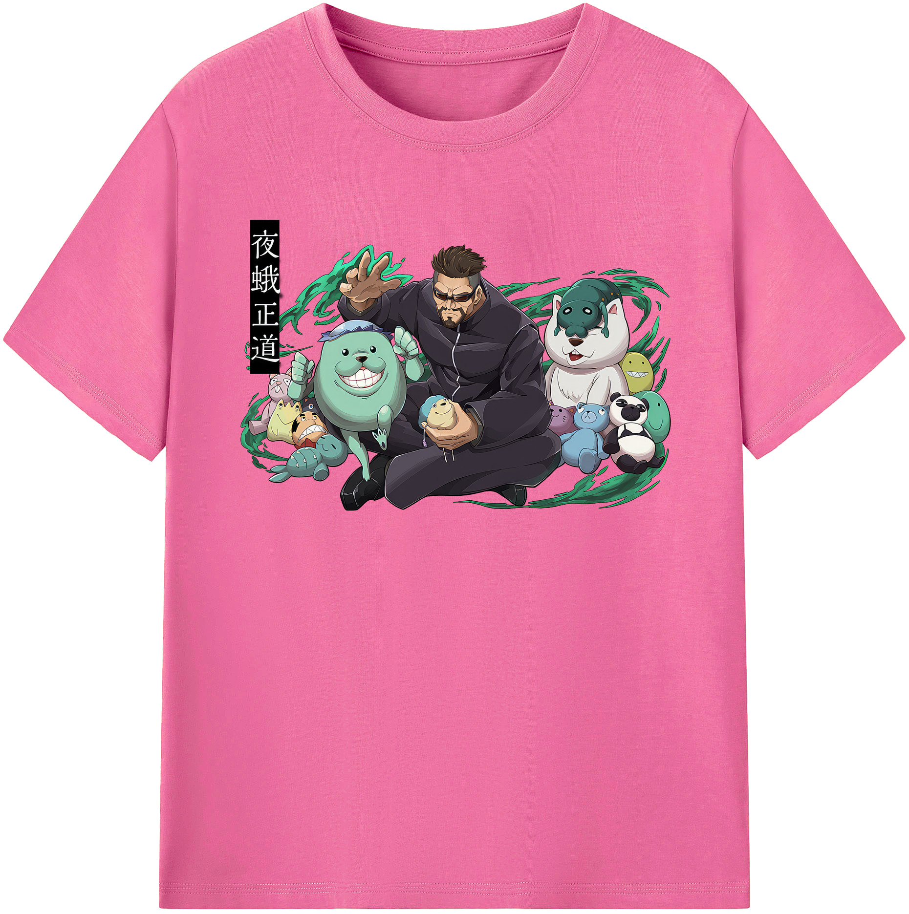 （画像用） 呪術廻戦 Jujutsu Kaisen レディースカジュアルプリントTシャツ（綿100％）
